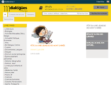 Tablet Screenshot of dialoguesmorlaix.com